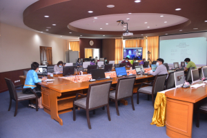 การประชุม คกก.ดำเนินงานจัดกิจกรรมวันราชภัฏ