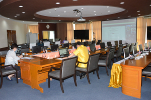 การประชุม คกก.บริหารความเสี่ยง มรท. ครั้งที่ 1/65