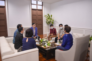 เสวนาวิชาการการศึกษาเทคโนโลยีการผลิตลูกปัดหิน จากแหล่งโบราณคดีบ้านพรหมทินใต้...เส้นทางสุวรรณภูมิจากอดีต...สู่ปัจจุบัน
