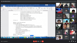 การประชุม คกก.ดำเนินการจัดงานวันราชภัฏ ฝ่ายกิจกรรมและพิธีการ และฝ่ายประชาสัมพันธ์