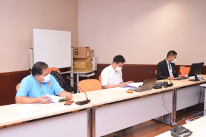 การประชุม คกก.สรรหาผู้อำนวยการสำนักศิลปะและวัฒนธรรม ครั้งที่ 1/65