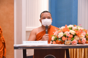 อธิการบดีร่วมพิธีเปิดการประชุมพระสังฆาธิการในเขตปกครองคณะสงฆ์อำเภอเมืองลพบุรีฯ