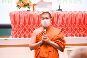 อธิการบดีร่วมพิธีเปิดการประชุมพระสังฆาธิการในเขตปกครองคณะสงฆ์อำเภอเมืองลพบุรีฯ