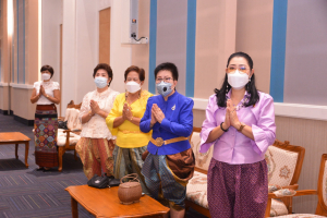 อธิการบดีร่วมพิธีเปิดการประชุมพระสังฆาธิการในเขตปกครองคณะสงฆ์อำเภอเมืองลพบุรีฯ