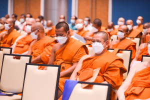 อธิการบดีร่วมพิธีเปิดการประชุมพระสังฆาธิการในเขตปกครองคณะสงฆ์อำเภอเมืองลพบุรีฯ