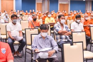 อธิการบดีร่วมพิธีเปิดการประชุมพระสังฆาธิการในเขตปกครองคณะสงฆ์อำเภอเมืองลพบุรีฯ
