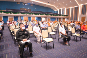 อธิการบดีร่วมพิธีเปิดการประชุมพระสังฆาธิการในเขตปกครองคณะสงฆ์อำเภอเมืองลพบุรีฯ