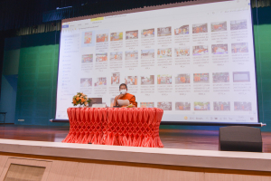 อธิการบดีร่วมพิธีเปิดการประชุมพระสังฆาธิการในเขตปกครองคณะสงฆ์อำเภอเมืองลพบุรีฯ