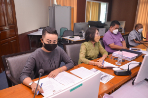 การประชุม คกก.ดำเนินการจัดกิจกรรมวันราชภัฏ