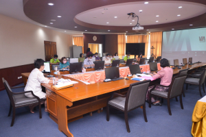 การประชุม คกก.ดำเนินการจัดกิจกรรมวันราชภัฏ