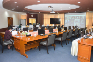 การประชุม คกก.นโยบายพัฒนาวิชาการ วิจัยและนวัตกรรม ครั้งที่ 2/65