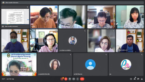 การประชุม คกก.พิจารณากลั่นกรองเพื่อทำสัญญาจ้างของพนักงานในสถาบันอุดมศึกษาฯ ครั้งที่ 2/65