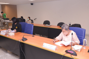 การประชุม คกก.ประจำคณะมนุษยศาสตร์และสังคมศาสตร์ ครั้งที่ 2/65