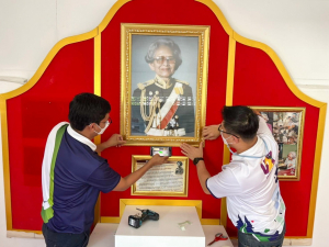 มรท.รับเสด็จสมเด็จพระเทพฯ เสด็จฯ ติดตามผลการดำเนินงาน รร.ตชด.บ้านเขาสารภี จ.สระแก้ว
