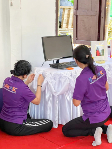 มรท.รับเสด็จสมเด็จพระเทพฯ เสด็จฯ ติดตามผลการดำเนินงาน รร.ตชด.บ้านเขาสารภี จ.สระแก้ว