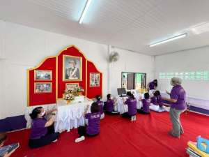 มรท.รับเสด็จสมเด็จพระเทพฯ เสด็จฯ ติดตามผลการดำเนินงาน รร.ตชด.บ้านเขาสารภี จ.สระแก้ว