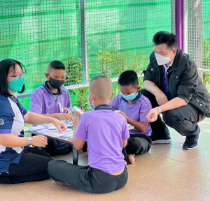 มรท.รับเสด็จสมเด็จพระเทพฯ เสด็จฯ ติดตามผลการดำเนินงาน รร.ตชด.บ้านเขาสารภี จ.สระแก้ว