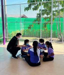 มรท.รับเสด็จสมเด็จพระเทพฯ เสด็จฯ ติดตามผลการดำเนินงาน รร.ตชด.บ้านเขาสารภี จ.สระแก้ว