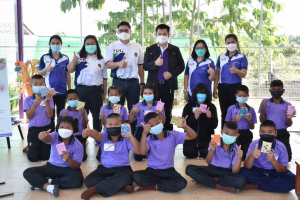 มรท.รับเสด็จสมเด็จพระเทพฯ เสด็จฯ ติดตามผลการดำเนินงาน รร.ตชด.บ้านเขาสารภี จ.สระแก้ว