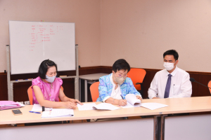 รับมอบงานอธิการบดี มรท.