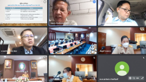 การประชุม คกก.นโยบายและแผนเพื่อการพัฒนามหาวิทยาลัย ครั้งที่ 2/65