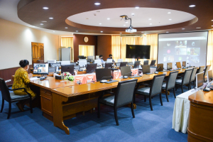 การประชุม คกก.พิจารณาร่างกฎ ข้อบังคับ และระเบียบของมหาวิทยาลัย ครั้งที่ 3/65