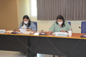 การประชุมหัวหน้าภาค-หัวหน้าสาขาวิชา และ คกก.ทวนสอบมาตรฐานฯ มนส. ครั้งที่ 3/65
