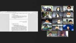 การประชุม คกก.ประจำคณะเทคโนโลยีอุตสาหกรรม ครั้งที่ 3/65