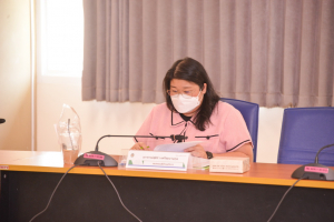 การประชุม คกก.ประจำคณะมนุษยศาสตร์และสังคมศาสตร์ ครั้งที่ 3/65