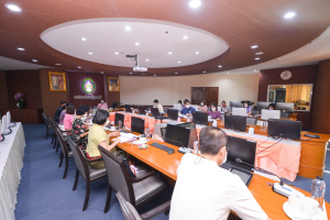 การประชุม คกก.ปรับปรุงแผนยุทธศาสตร์ มรท. ด้านการพัฒนาระบบบริหารจัดการ