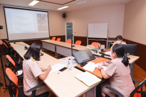 การประชุม คกก.เร่งรัดติดตามการใช้จ่ายงบประมาณรายจ่ายงบลงทุน ครั้งที่ 3/65