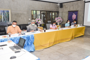 การประชุม คกก.ประจำสำนักศิลปะและวัฒนธรรม ครั้งที่ 2/65