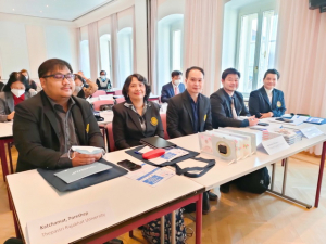 ระหว่างวันที่ 28 มีนาคม – 1 เมษายน 2565 ณ Klagenfrut University ประเทศออสเตรีย รักษาราชการแทนอธิการบดี นำผู้บริหารและคณาจารย์ มรท. เข้าร่วมการประชุม คกก.บริหารโครงการ INCREASE และร่วมการอบรมเชิงปฏิบัติการ โครงการวิจัยทุน ERASMUS+ พร้อม MOU กับ Klagenfurt University (วันที่ 1)