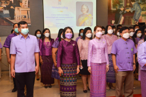 สำนักวิทยบริการฯ จัดพิธีเนื่องในวันคล้ายวันพระราชสมภพสมเด็จพระกนิษฐาธิราชเจ้า กรมสมเด็จพระเทพรัตนราชสุดาฯ สยามบรมราชกุมารี
