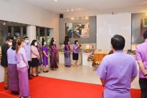 สำนักวิทยบริการฯ จัดพิธีเนื่องในวันคล้ายวันพระราชสมภพสมเด็จพระกนิษฐาธิราชเจ้า กรมสมเด็จพระเทพรัตนราชสุดาฯ สยามบรมราชกุมารี