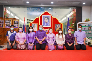 สำนักวิทยบริการฯ จัดพิธีเนื่องในวันคล้ายวันพระราชสมภพสมเด็จพระกนิษฐาธิราชเจ้า กรมสมเด็จพระเทพรัตนราชสุดาฯ สยามบรมราชกุมารี