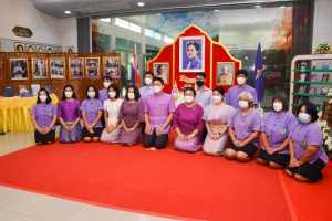สำนักวิทยบริการฯ จัดพิธีเนื่องในวันคล้ายวันพระราชสมภพสมเด็จพระกนิษฐาธิราชเจ้า กรมสมเด็จพระเทพรัตนราชสุดาฯ สยามบรมราชกุมารี