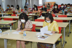 วจก.ประชุมอาจารย์และบุคลากร ปิดภาคการศึกษาที่ 2/64