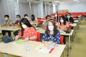 วจก.ประชุมอาจารย์และบุคลากร ปิดภาคการศึกษาที่ 2/64