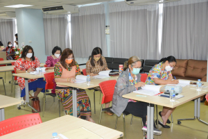 วจก.ประชุมอาจารย์และบุคลากร ปิดภาคการศึกษาที่ 2/64