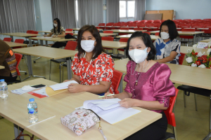 วจก.ประชุมอาจารย์และบุคลากร ปิดภาคการศึกษาที่ 2/64