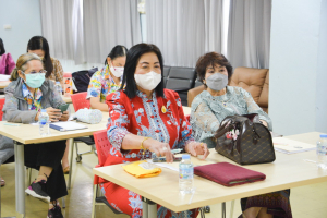 วจก.ประชุมอาจารย์และบุคลากร ปิดภาคการศึกษาที่ 2/64