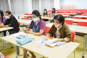 วจก.ประชุมอาจารย์และบุคลากร ปิดภาคการศึกษาที่ 2/64