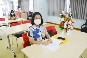 วจก.ประชุมอาจารย์และบุคลากร ปิดภาคการศึกษาที่ 2/64