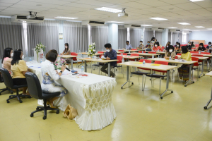 วจก.ประชุมอาจารย์และบุคลากร ปิดภาคการศึกษาที่ 2/64