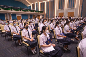 รร.สาธิต มรท. จัดพิธีมอบประกาศนียบัตรการสำเร็จการศึกษาแก่นักเรียนสาธิต ม.3 และ ม.6