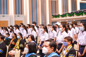 รร.สาธิต มรท. จัดพิธีมอบประกาศนียบัตรการสำเร็จการศึกษาแก่นักเรียนสาธิต ม.3 และ ม.6