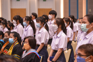 รร.สาธิต มรท. จัดพิธีมอบประกาศนียบัตรการสำเร็จการศึกษาแก่นักเรียนสาธิต ม.3 และ ม.6