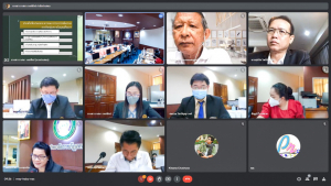การประชุม คกก.นโยบายและแผนเพื่อการพัฒนามหาวิทยาลัย ครั้งที่ 3/65