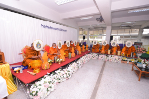 สำนักวิทยบริการฯ จัดพิธีทำบุญเนื่องในโอกาสประเพณีวันสงกรานต์